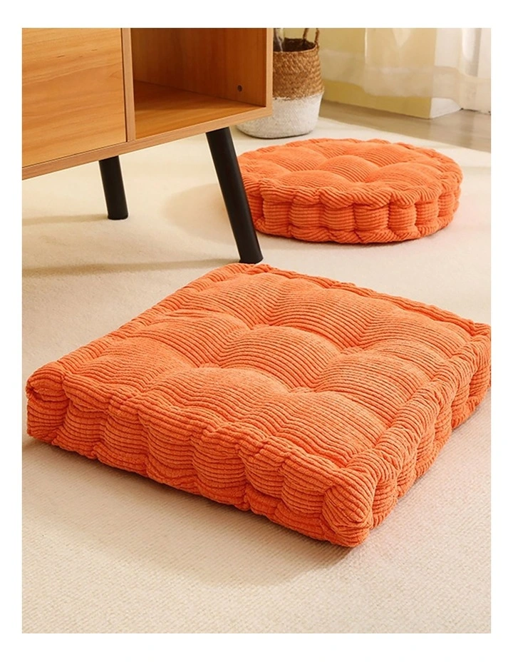 Square Cushion in Orange