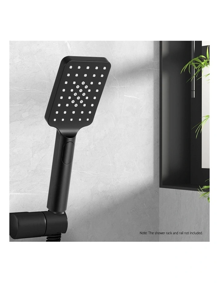High Pressure 3.1 Handheld Shower Head in Black
