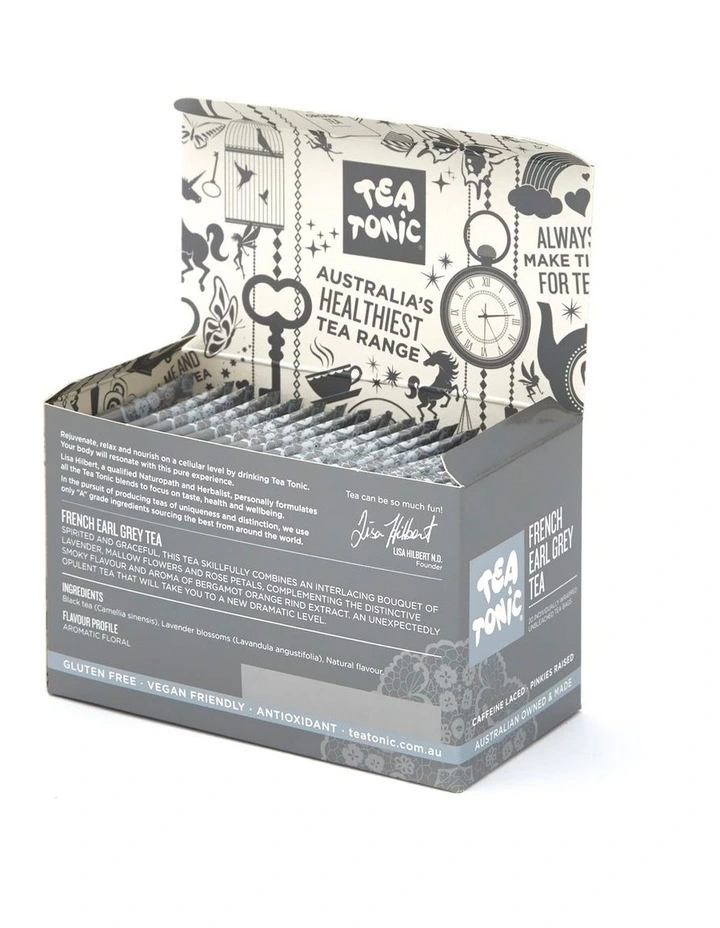 French Earl Tea Box 20 Teabags