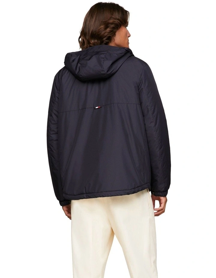 Portland Hooded Jacket in Navy