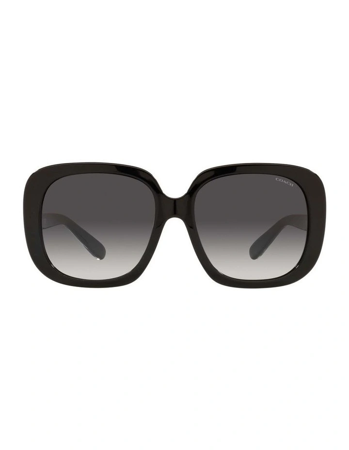 HC8323U C6185 Black Sunglasses