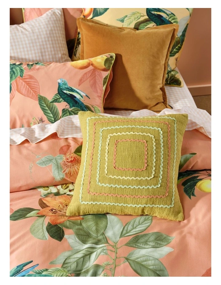 Marisol Cushion 45x45cm in Guava