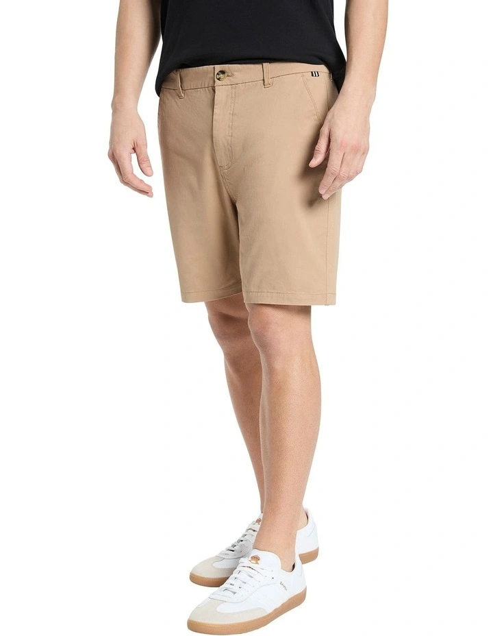 Brayden Chino Short in Biscuit
