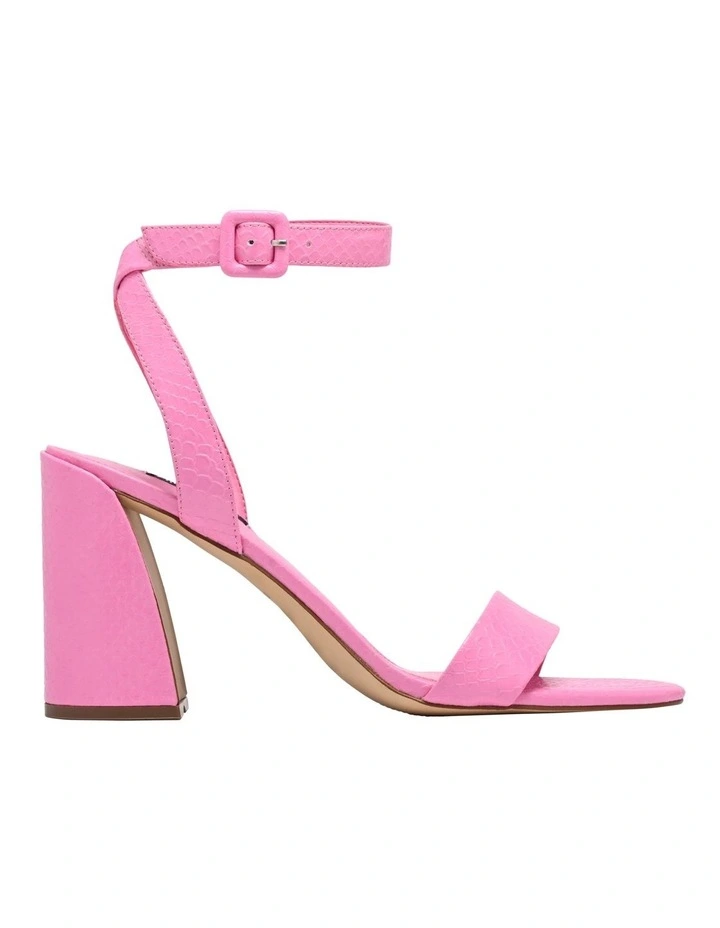 Realy Heeled Sandal in Pink