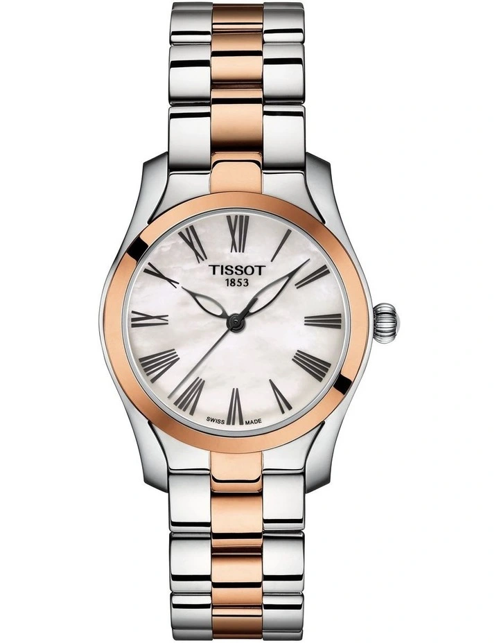 T-Wave T1122102211301 Watch in Grey/Rose Gold