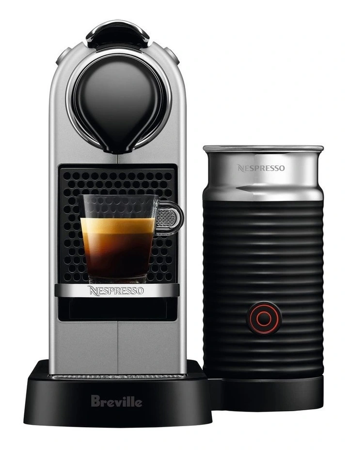 Nespresso CitiZ&milk Coffee Machine BEC660SIL4JAN1