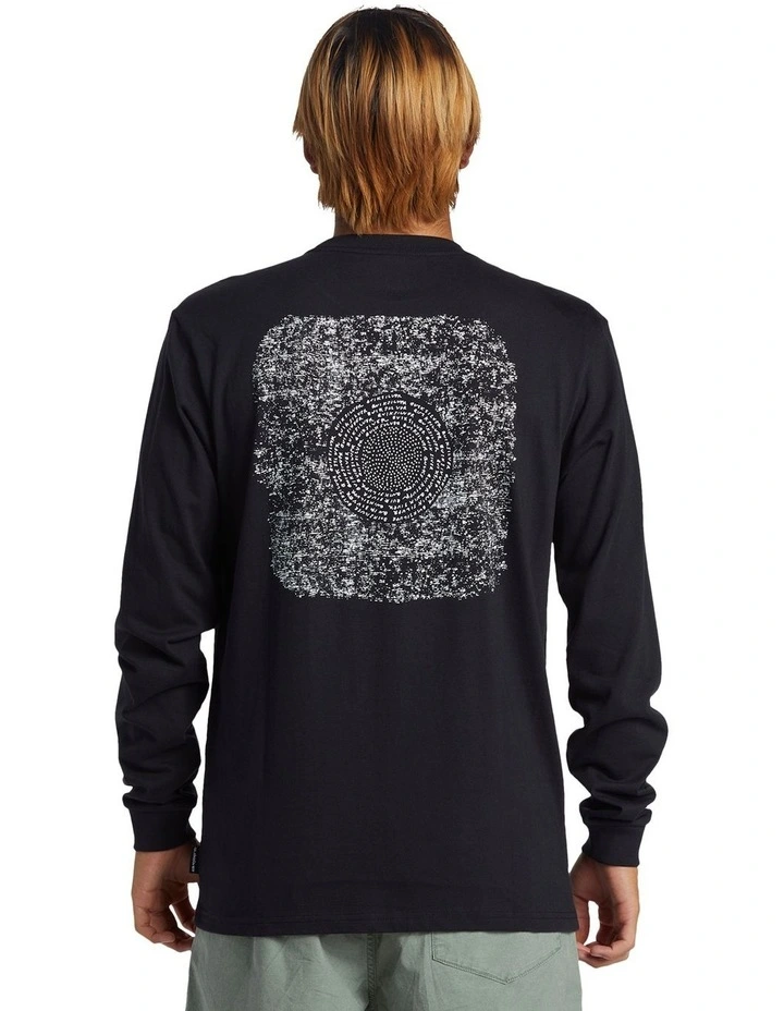 Alex Kopps Can Long Sleeve T-shirt in Black