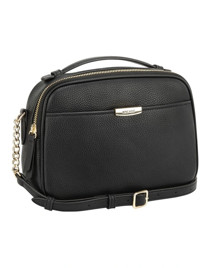 Pamela Camera Crossbody Bag In Black