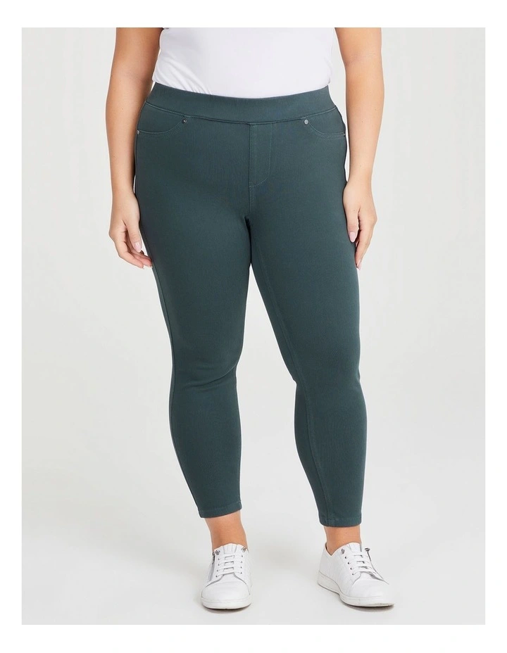Petite Best Friend Jegging in Light Evergreen