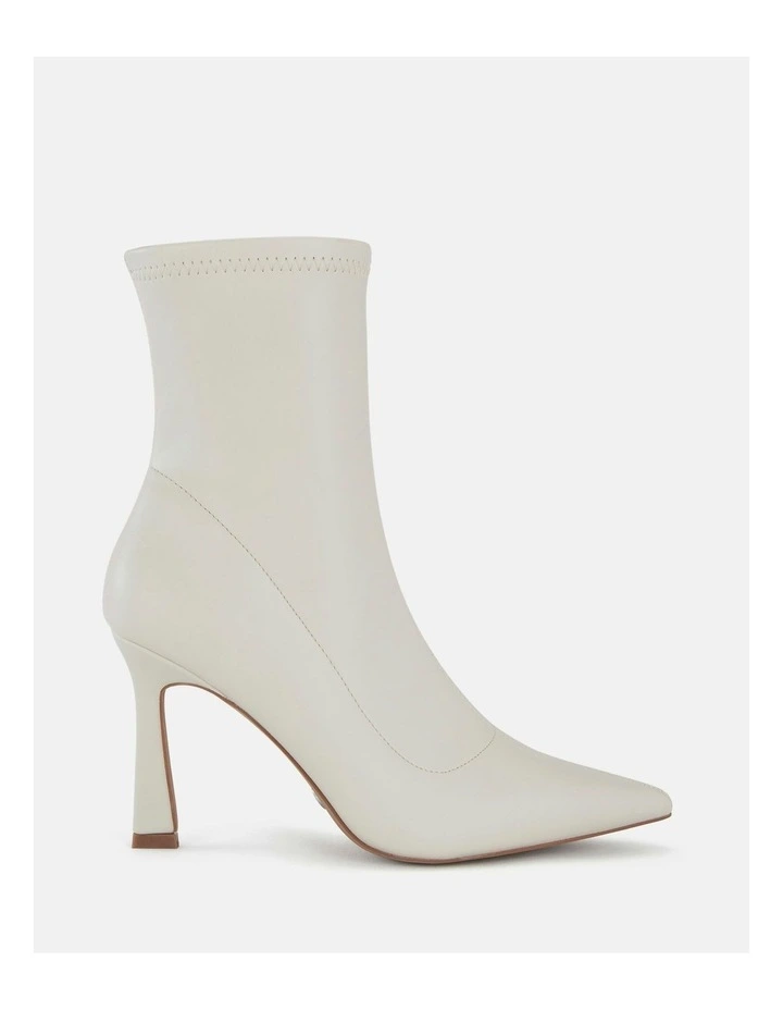 Kroc Zip Sided Boots in Cream