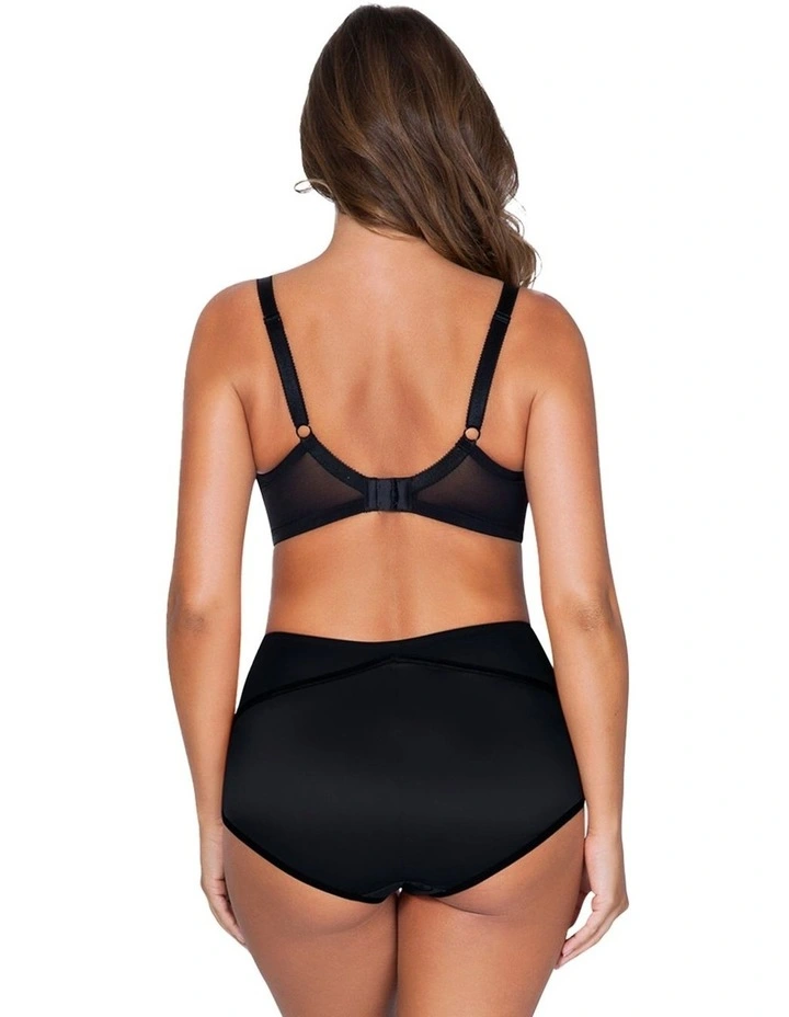 Charlotte Padded Underwire Bra in Black