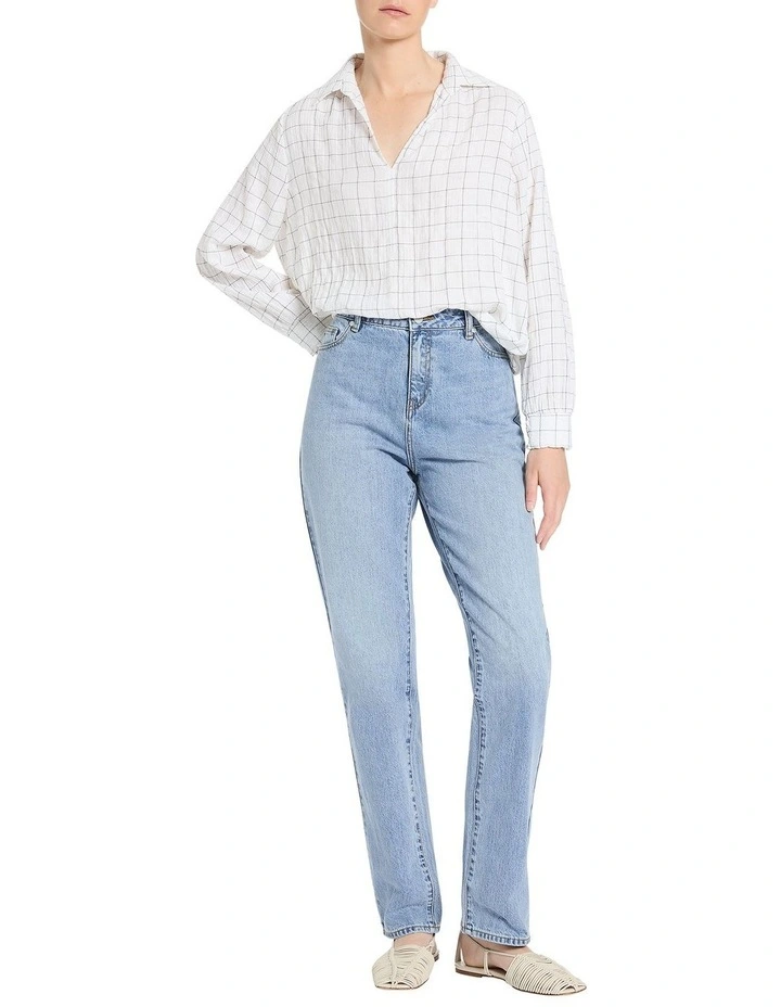 Arma Textured Blouse in White