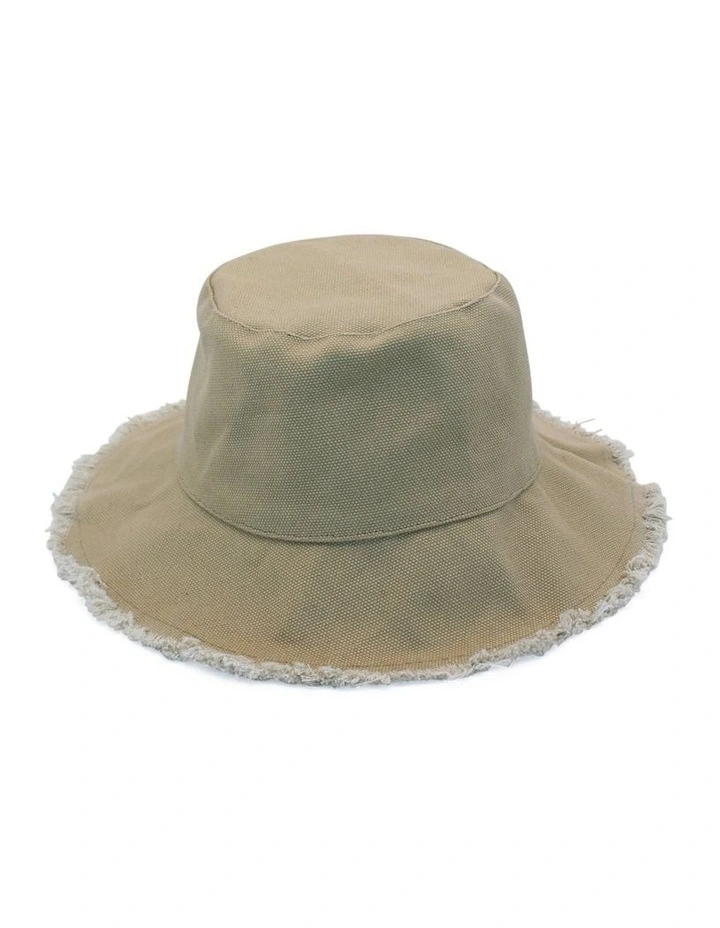 Nika Bucket Hat in Khaki