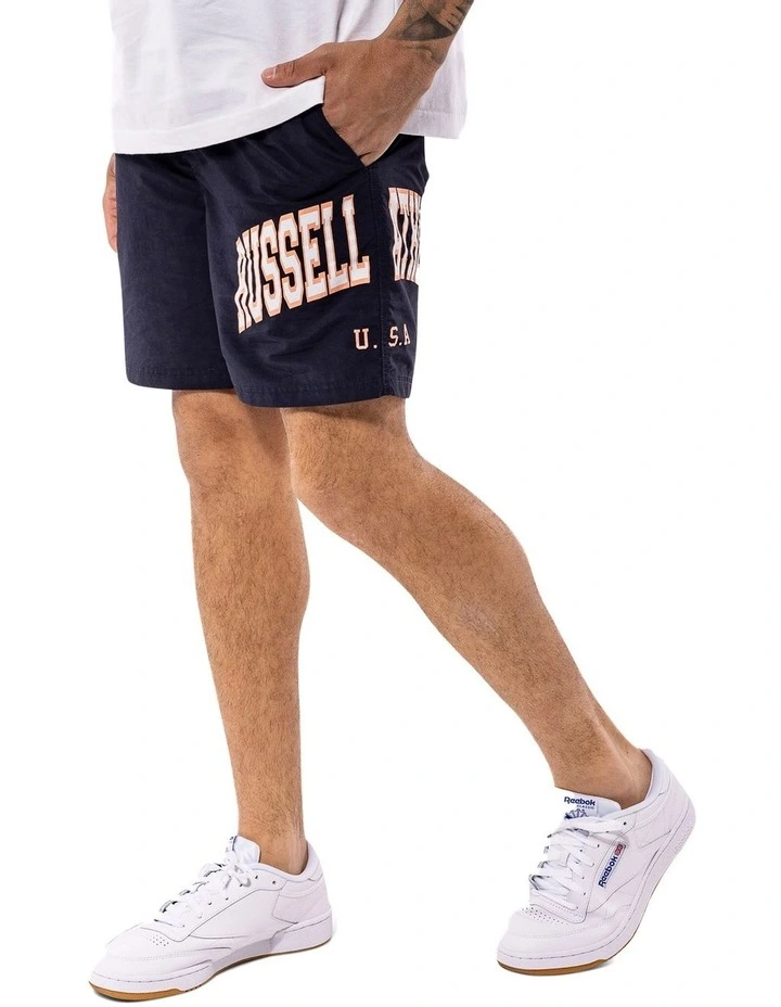 Vintage Arch Short in Michigan Navy