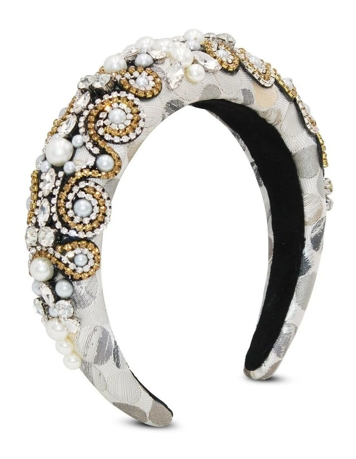 Anna Headband in Silver