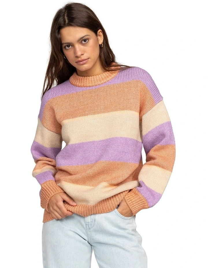Love Again Long Sleeve Jumper in Crocus Petal