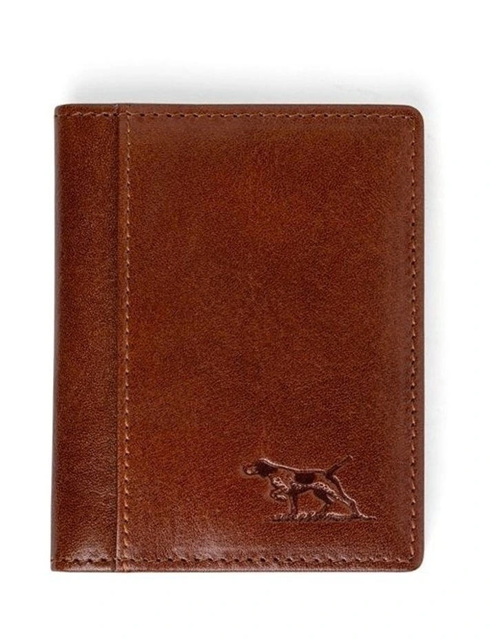 Walton Card Holder in Cognac