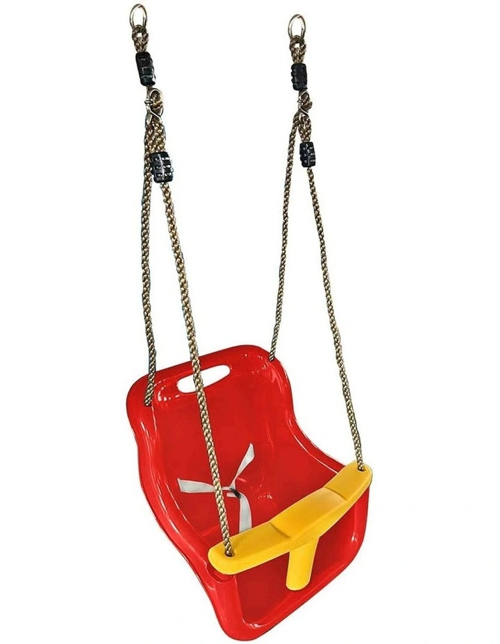 Baby Seat Short Rope 54cm in Red/ Yellow