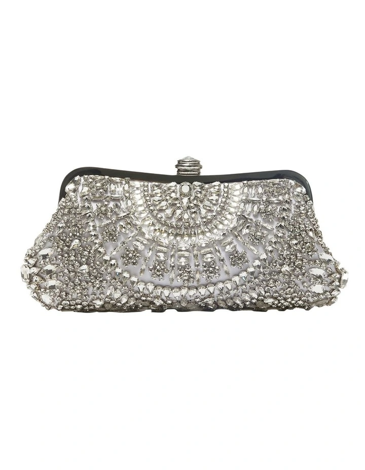 Rinna Bag In White Crystal