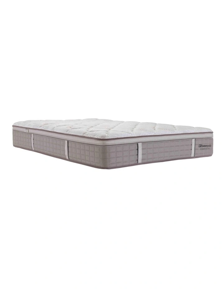 Exquisite Casablanca Plush Mattress in White