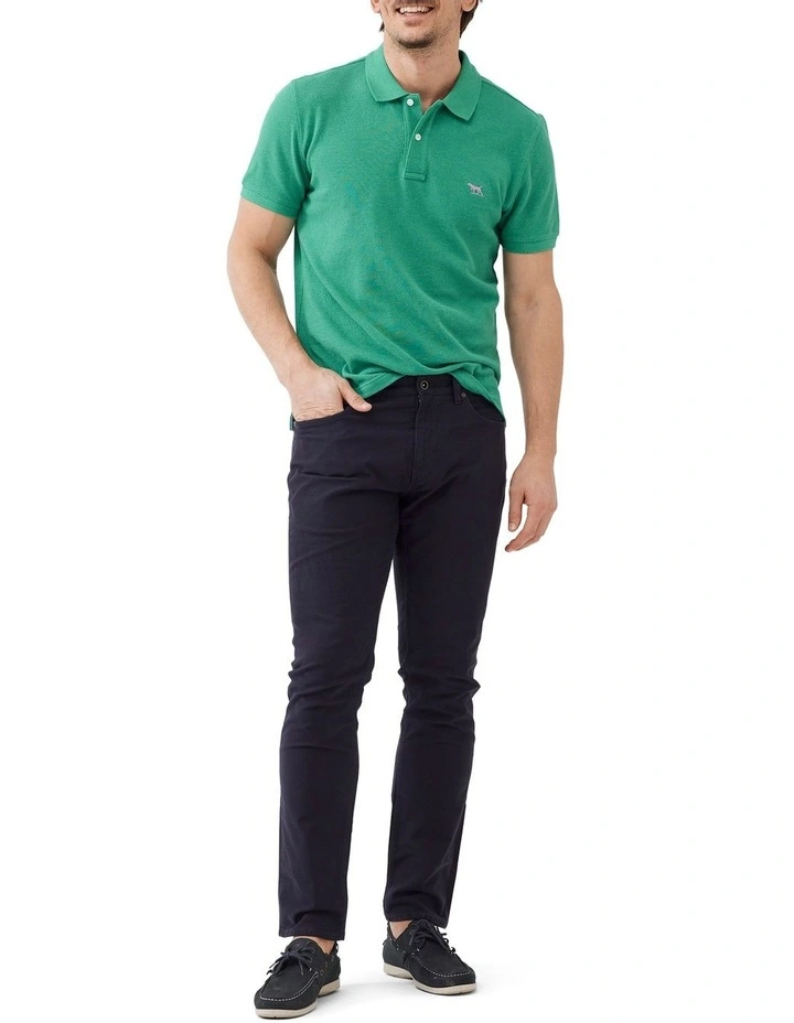 The Polo Shirt in Emerald