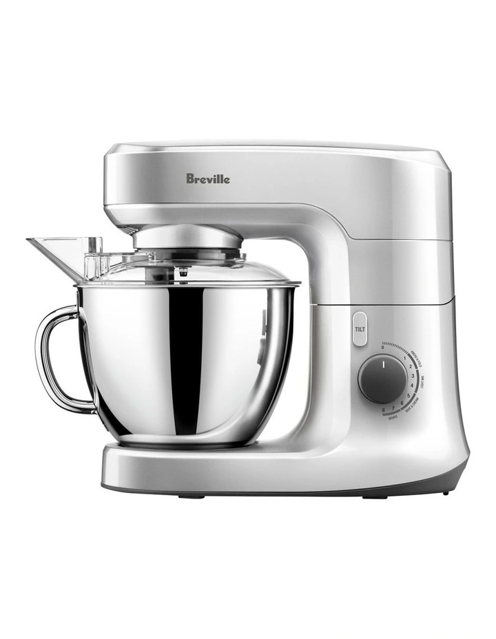 The Scraper Beater Stand Mixer in Silver