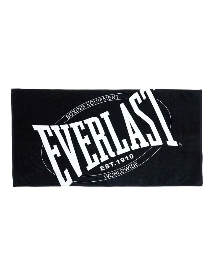 Beach Towel in Black