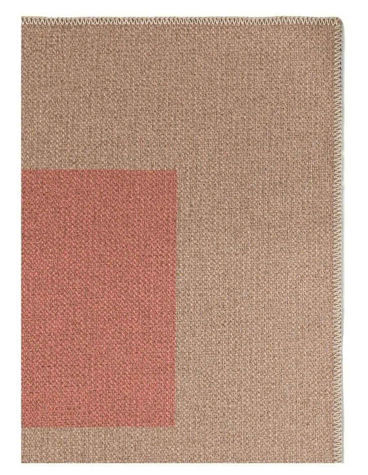 Idea Washable New Jute Area Rug in Red