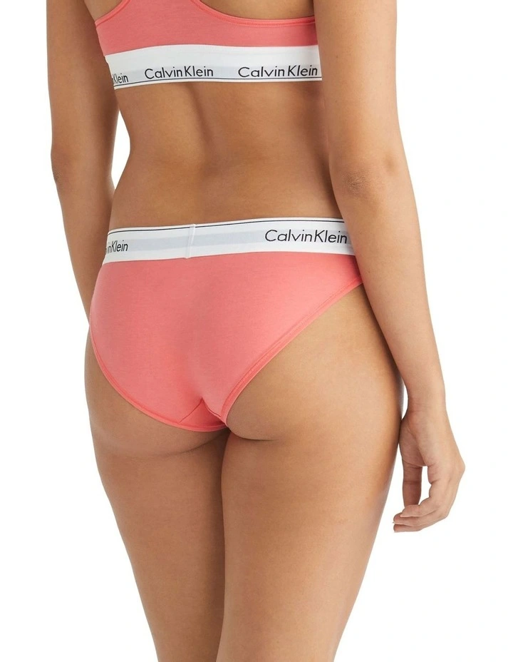 Modern Cotton Bikini in Wild Iris
