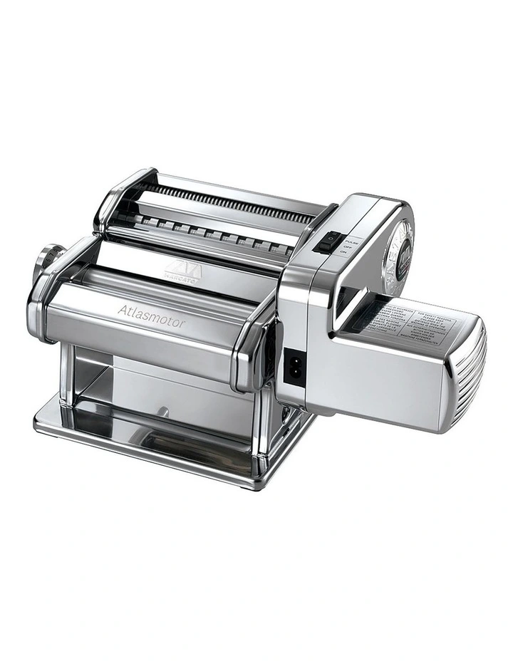 Atlas Pasta Machine With Motor Silver 204000