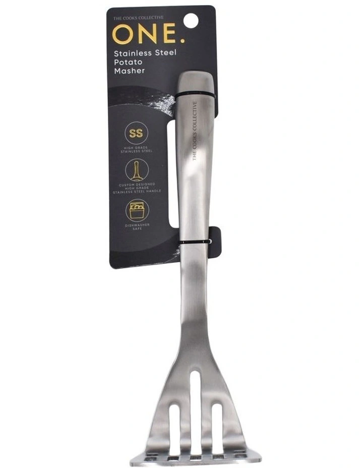 One Potato Masher in Stainless Steel