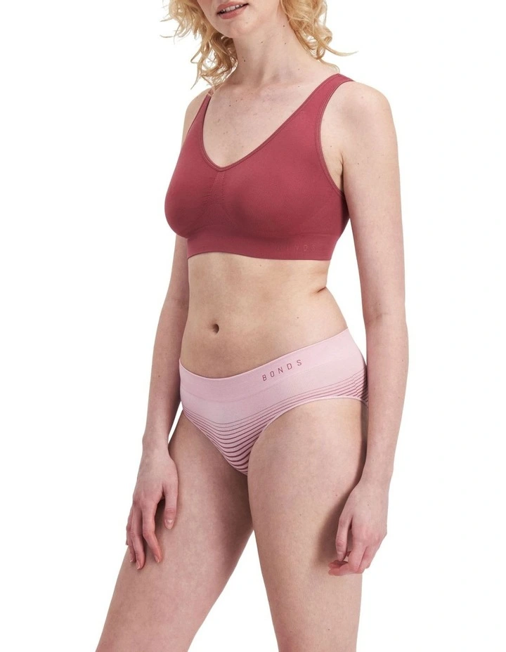 Seamless Midi Brief in Pink