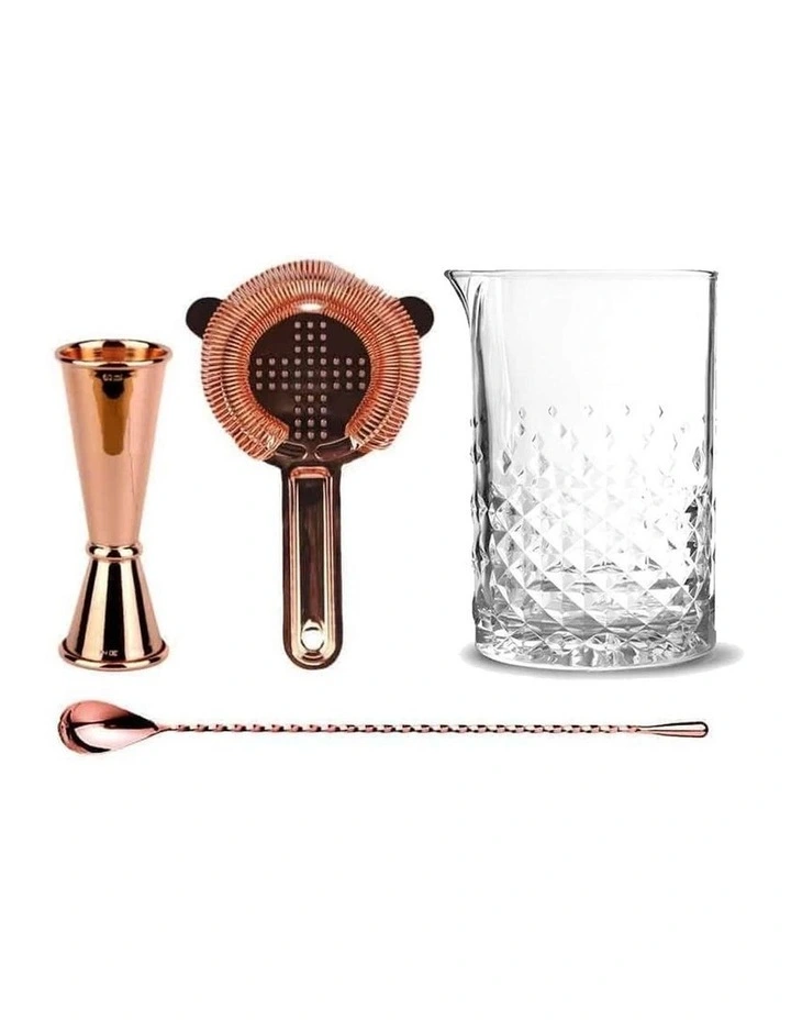 Copper Old Fashioned Bar Kit