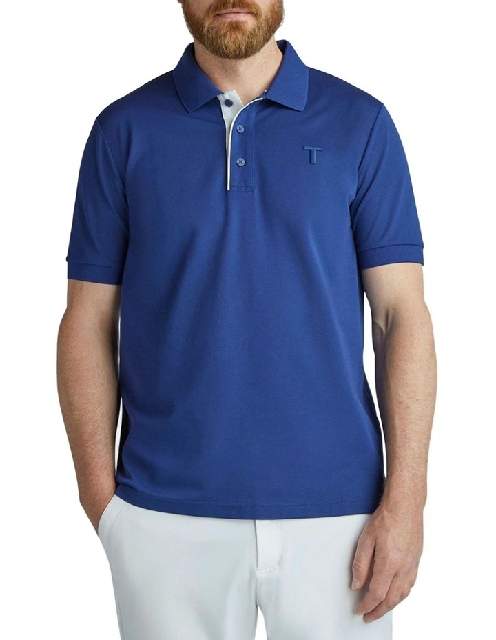 Highland Polo T-shirt in Blue