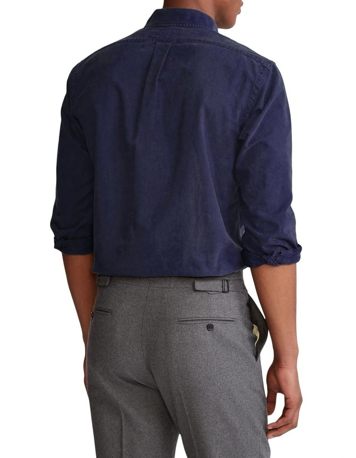 Classic Fit Garment-Dyed Oxford Shirt
