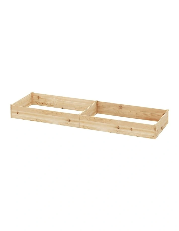 Wooden Garden Bed Planter Box 150x90x30cm in Natural