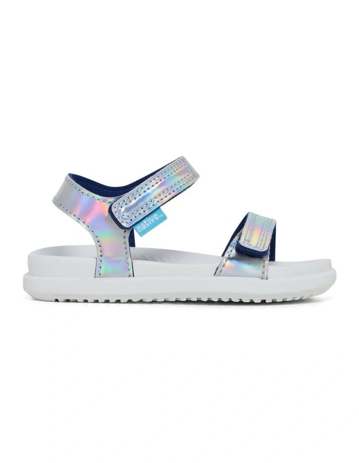 Charley Infant Sandals In Pink Hologram