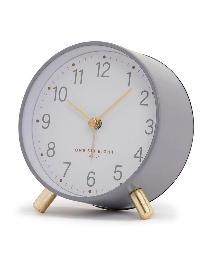 Maisie Grey Silent Alarm Clock