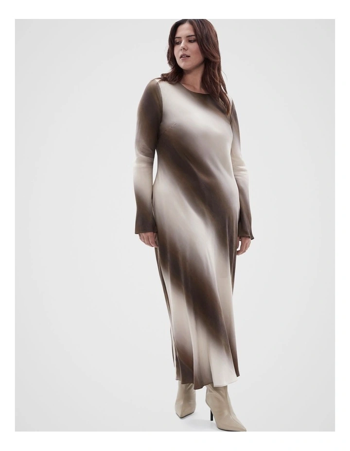 Ombre Maxi Dress in Multi