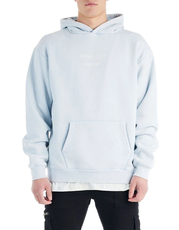Porto Hoodie in Mineral Blue