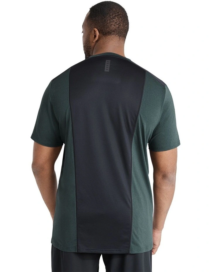 Active Panel Tee in Green
