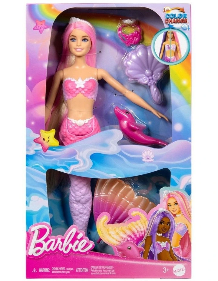 Malibu Mermaid Doll with Pet Dolphin
