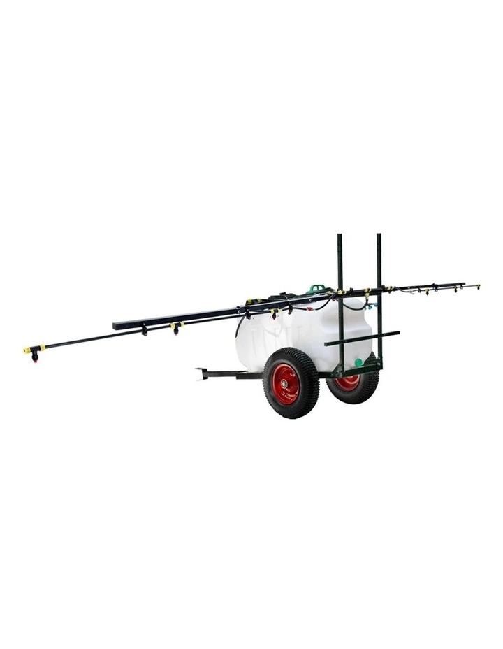 ATV Weed Sprayer 5M Boom Trailer Spot Tank 100L in White