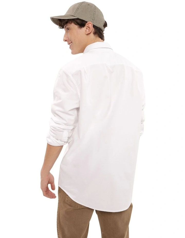 Everyday Oxford Button-Up Shirt in White