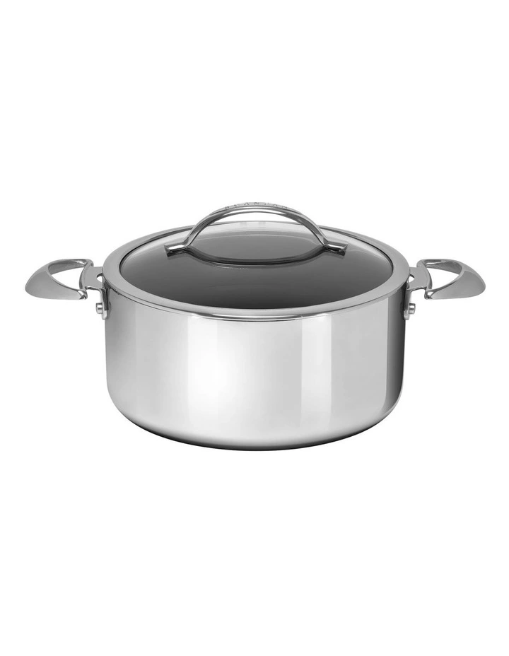 HaptIQ 24cm/4.8L Dutch Oven Silver