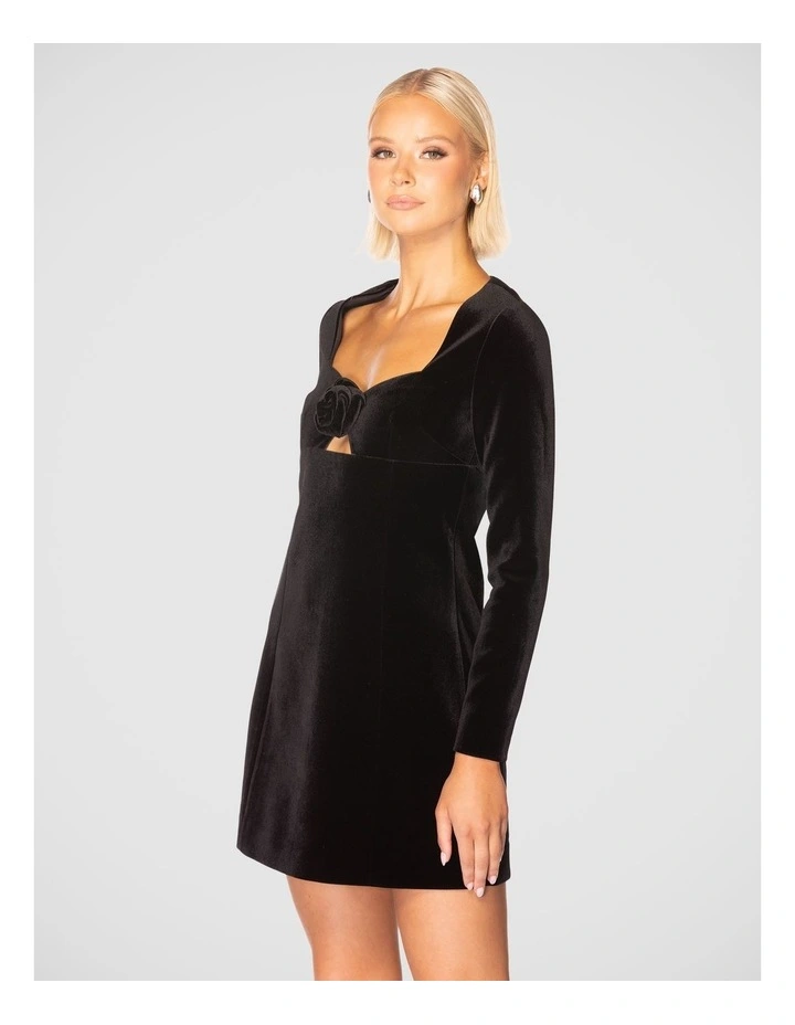 Cassian Mini Dress in Black