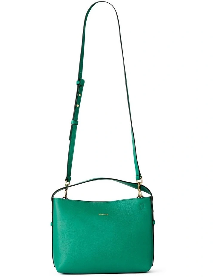 Tori Mini Leather Tote Bag in Sassafras