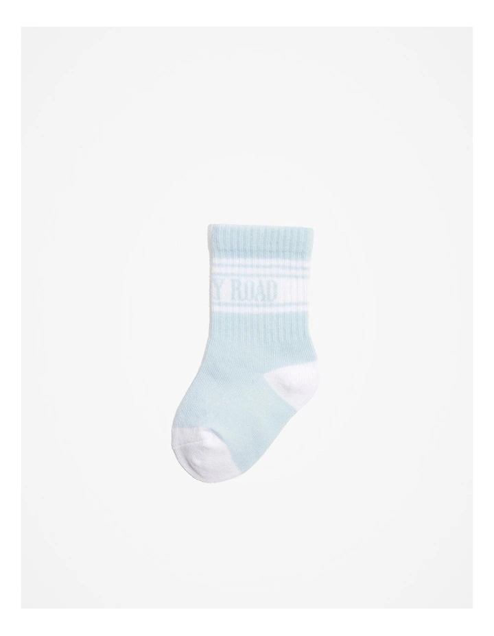 Unisex Heritage Sock in Pale Blue