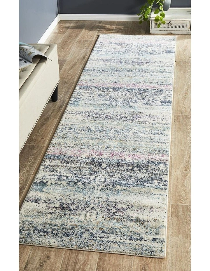 Museum Layton Runner Rug in Blue
