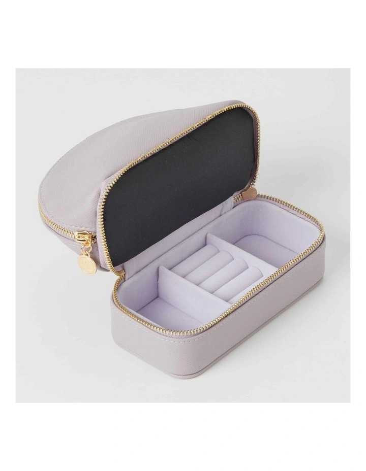 Amara Cosmetic & Jewellery Holder Case in Lilac